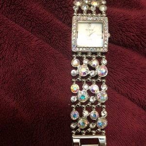 Bebe dangle bracelet watch